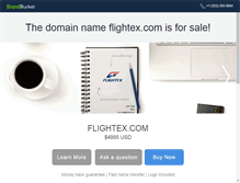 Tablet Screenshot of flightex.com